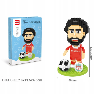 Futbalová superstar M. Salah Sada futbalových stavebníc séria 451 KS